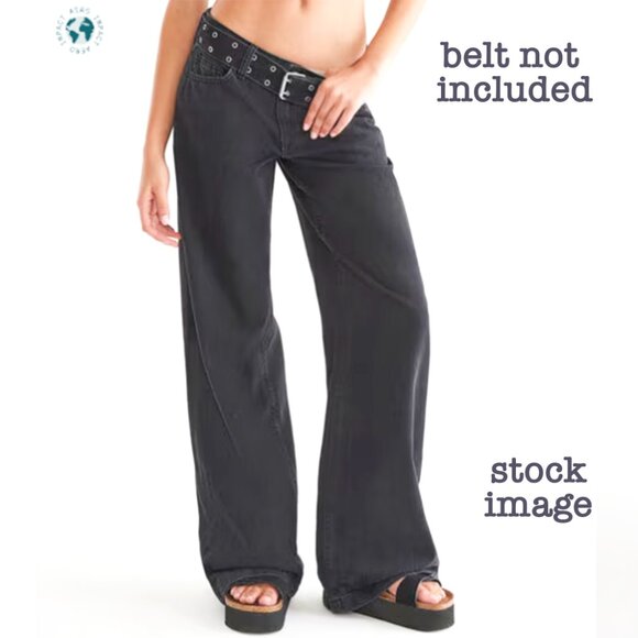 Aeropostale Wide Leg Low Rise Y2K Jeans - Picture 3 of 12